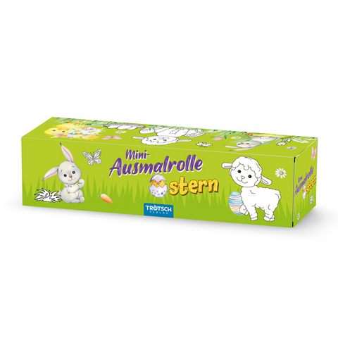 Tr&ouml;tsch Mini-Ausmalrolle Ostern - 