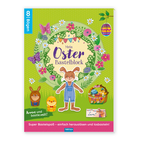 Tr&ouml;tsch Mein Oster-Bastelblock - 