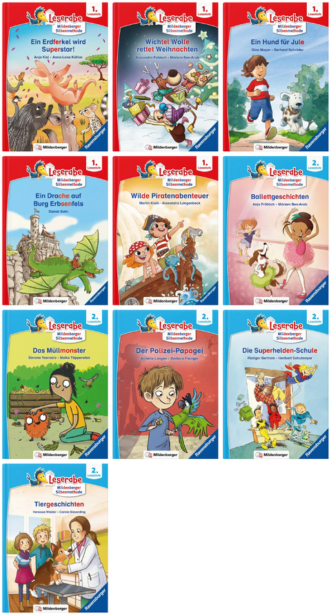 Paket &ndash; Leserabe Komplettbezug &middot; Set 6