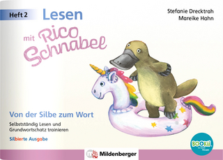 Lesen mit Rico Schnabel, Heft 2: Von der Silbe zum Wort – silbierte Ausgabe, für BOOKii®