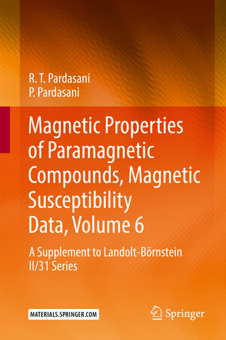 Magnetic Properties of Paramagnetic Compounds, Magnetic Susceptibility Data, Volume 6