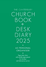 The Canterbury Church Book and Desk Diary 2025 A5 Personal Organiser Edition - 