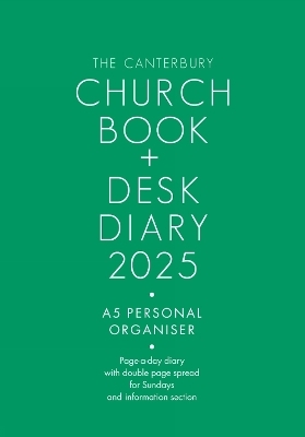 The Canterbury Church Book and Desk Diary 2025 A5 Personal Organiser Edition