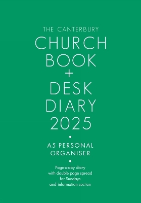 The Canterbury Church Book and Desk Diary 2025 A5 Personal Organiser Edition