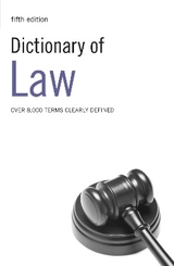 Dictionary of Law - 