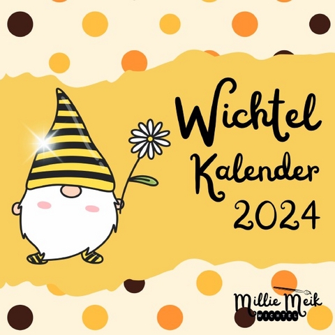 Wichtel Kalender 2024 Kalender 2024 Monatskalender mit… von Millie Meik