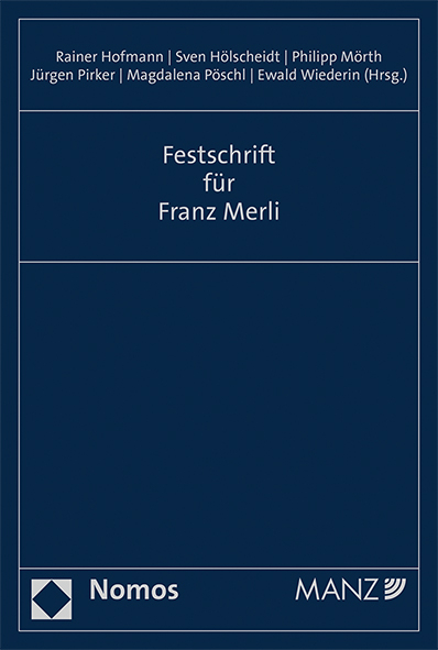 Festschrift Franz Merli - 