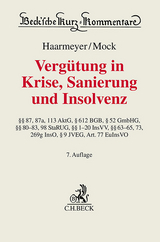 Vergütung in Krise, Sanierung und Insolvenz - Hans Haarmeyer, Sebastian Mock