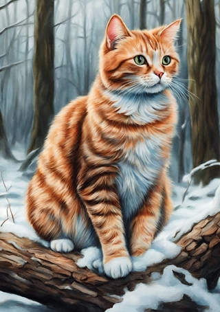 Notizbücher Katzen / Weihnachten Notizbuch Katze Winterzeit Journal Tagebuch mit 55 motivierenden Zitaten Lebensfreude und Katzenliebe Weihnachtszeit Süße Waldkatze