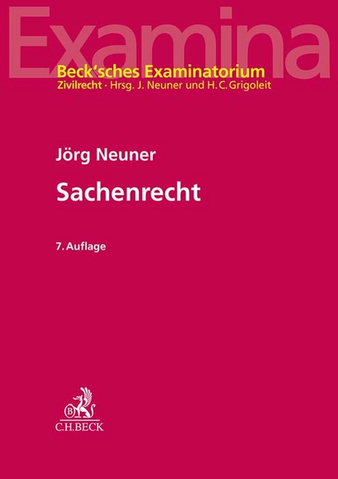 Sachenrecht - J&ouml;rg Neuner