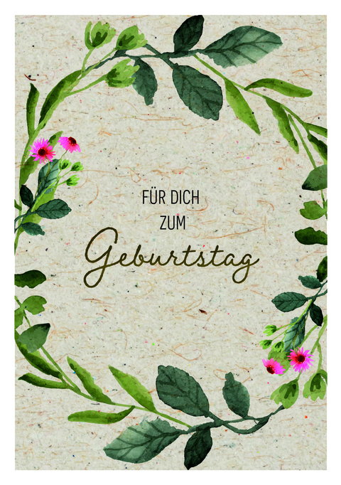 F&uuml;r dich zum Geburtstag