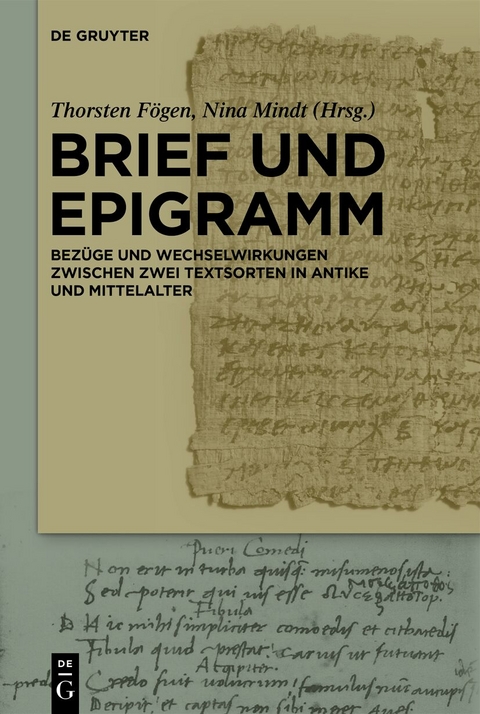 Brief und Epigramm - 
