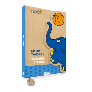 Trötsch Die Maus Notizbuch mit Klappe Elefant