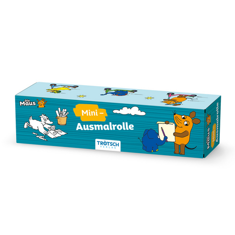 Tr&ouml;tsch Die Maus Mini-Ausmalrolle - 