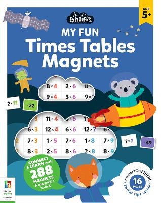 Junior Explorers Magnetic Books: Times Tables - Hinkler Pty Ltd