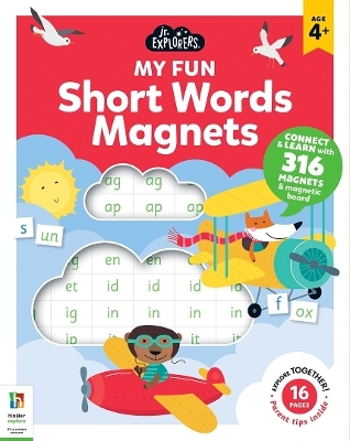 Junior Explorers Magnetic Books: Short Words - Hinkler Pty Ltd