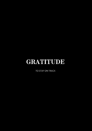 Gratitude