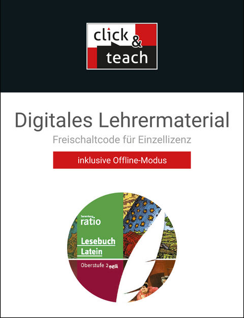 Sammlung ratio / Lesebuch Latein click & teach Oberstufe 2 neu Box - 