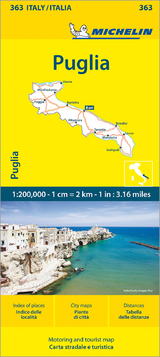 Puglia - Michelin Local Map 363 - Michelin