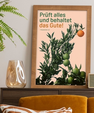 Jahreslosung 2025 - Poster A3