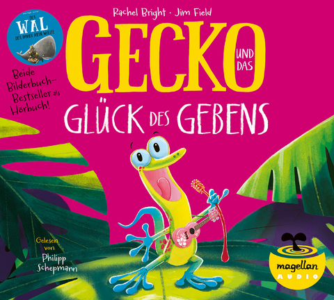 Gecko und das Gl&uuml;ck des Gebens / Der Wal, der immer mehr wollte (Audio-CD) - Rachel Bright