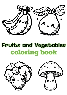 Fruits and Vegetables coloring book - Beccanica K