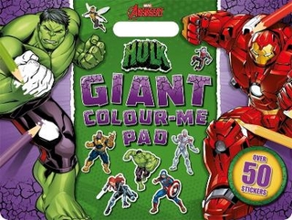 Marvel Avengers Hulk: Giant Colour-Me Pad