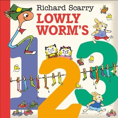 Lowly Worm&rsquo;s 123 - Richard Scarry