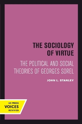 The Sociology of Virtue - John L. Stanley
