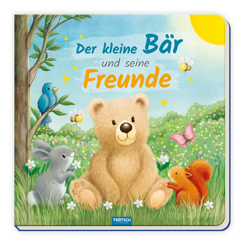 Tr&ouml;tsch Pappenbuch mit Reimen Der kleine B&auml;r und seine Freunde - 