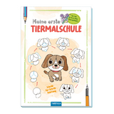 Tr&ouml;tsch Malbuch Meine erste Tiermalschule Hund - 