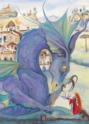 Jackie Morris Poster: Tell Me a Dragon - Jackie Morris