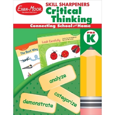 Skill Sharpeners: Critical Thinking Prek -  Evan-Moor Educational Publishers