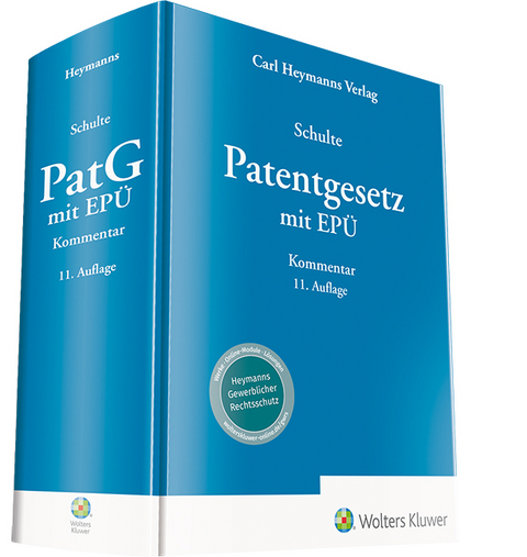 Patentgesetz mit EP&Uuml; - Kommentar