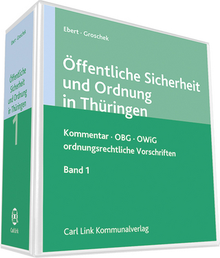 Öffentliche Sicherheit und Ordnung in Thüringen - Kommentar