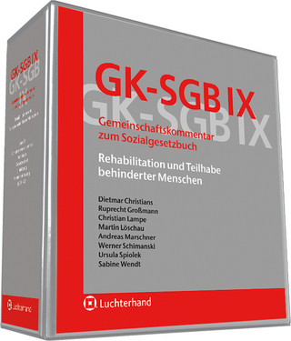 Gemeinschaftskommentar zum Sozialgesetzbuch IX (GK - SGB IX)