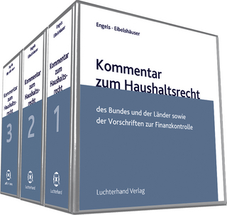 Kommentar zum Haushaltsrecht und der Vorschriften zur Finanzkontrolle