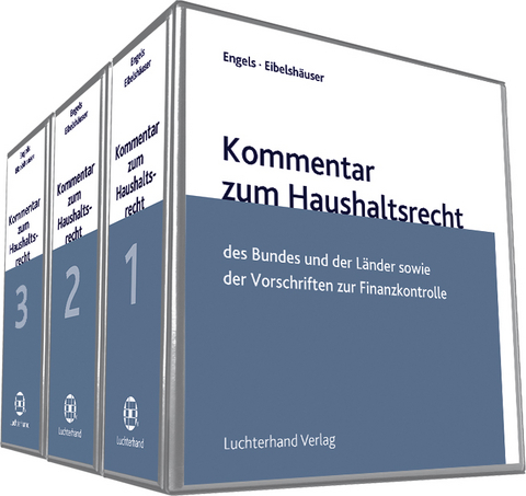 Kommentar zum Haushaltsrecht und der Vorschriften zur Finanzkontrolle