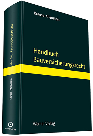 Handbuch Bauversicherungsrecht