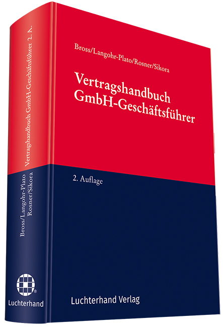 Vertragshandbuch GmbH-Gesch&auml;ftsf&uuml;hrer