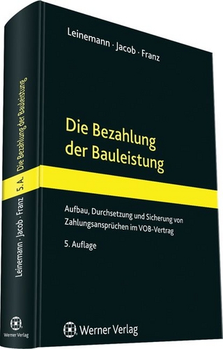 Die Bezahlung der Bauleistung
