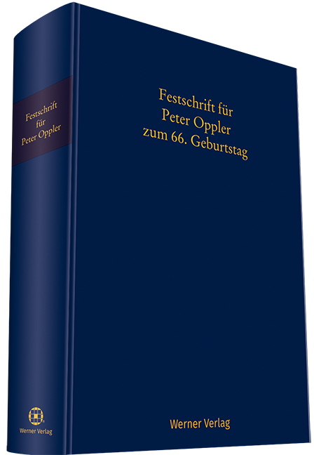 Festschrift f&uuml;r Peter Oppler