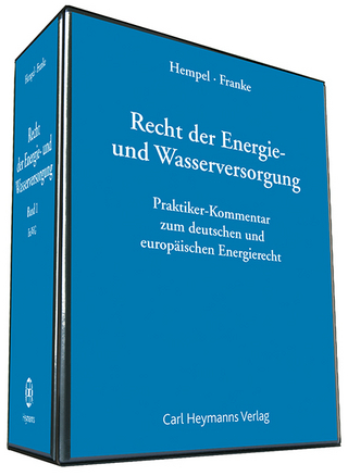 Recht der Energie- und Wasserversorgung - Kommentar