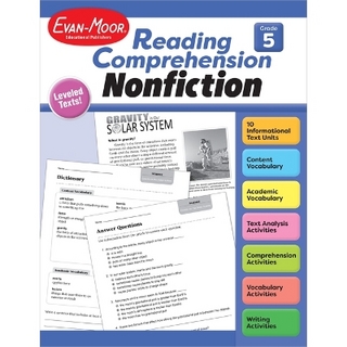 Reading Comprehension: Nonfiction, Grade 5 Teacher Resource
