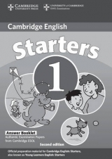 Cambridge Young Learners English Tests Starters 1 Answer Booklet - Cambridge ESOL