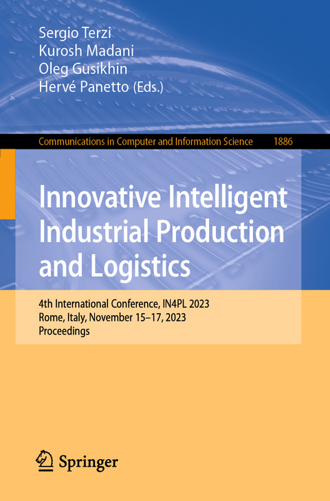 Innovative Intelligent Industrial Production and Logistics - 