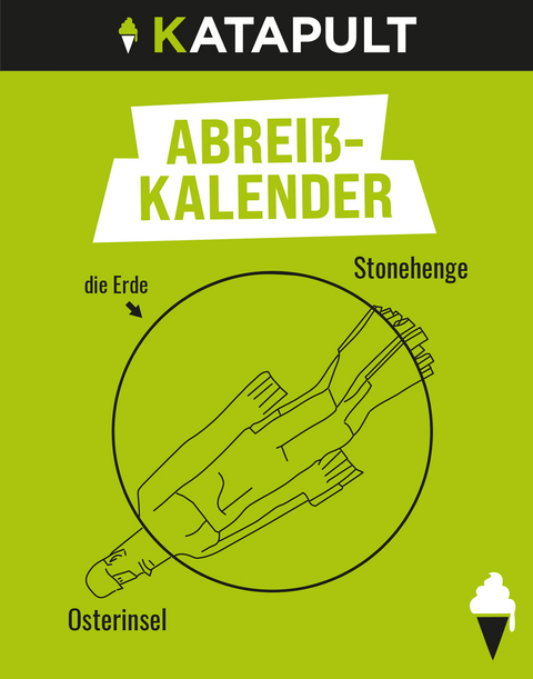 Der KATAPULT-Abrei&szlig;kalender