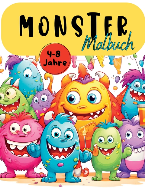 Monster Malbuch - Lucy&acute;s Tier Malb&uuml;cher