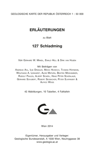 Erläuterungen zu Blatt 127 Schladming