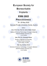 1st Conference of the European Society for Bioresorbable Implants - 